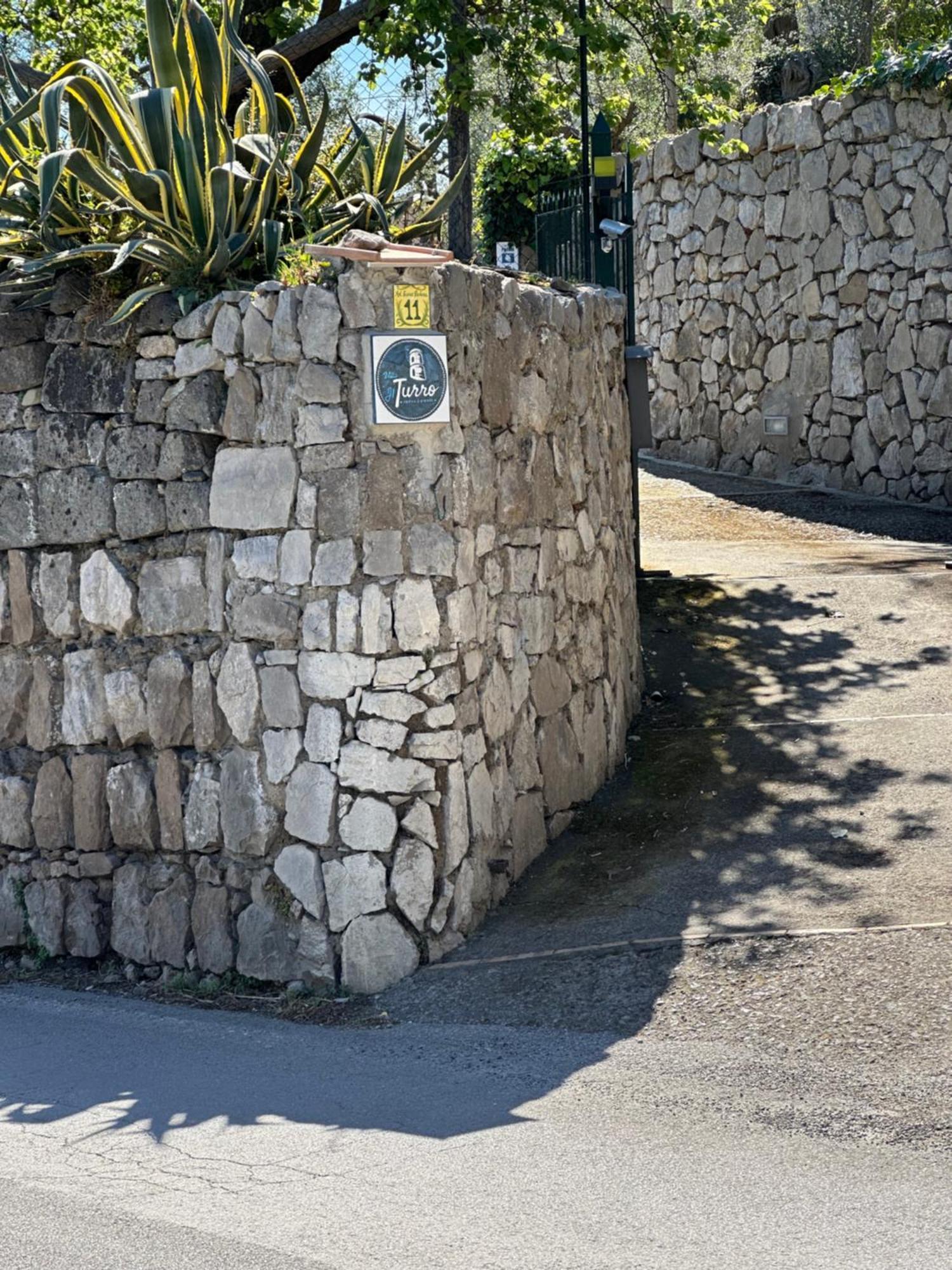 Villa Il Turro Massa Lubrense Exterior foto