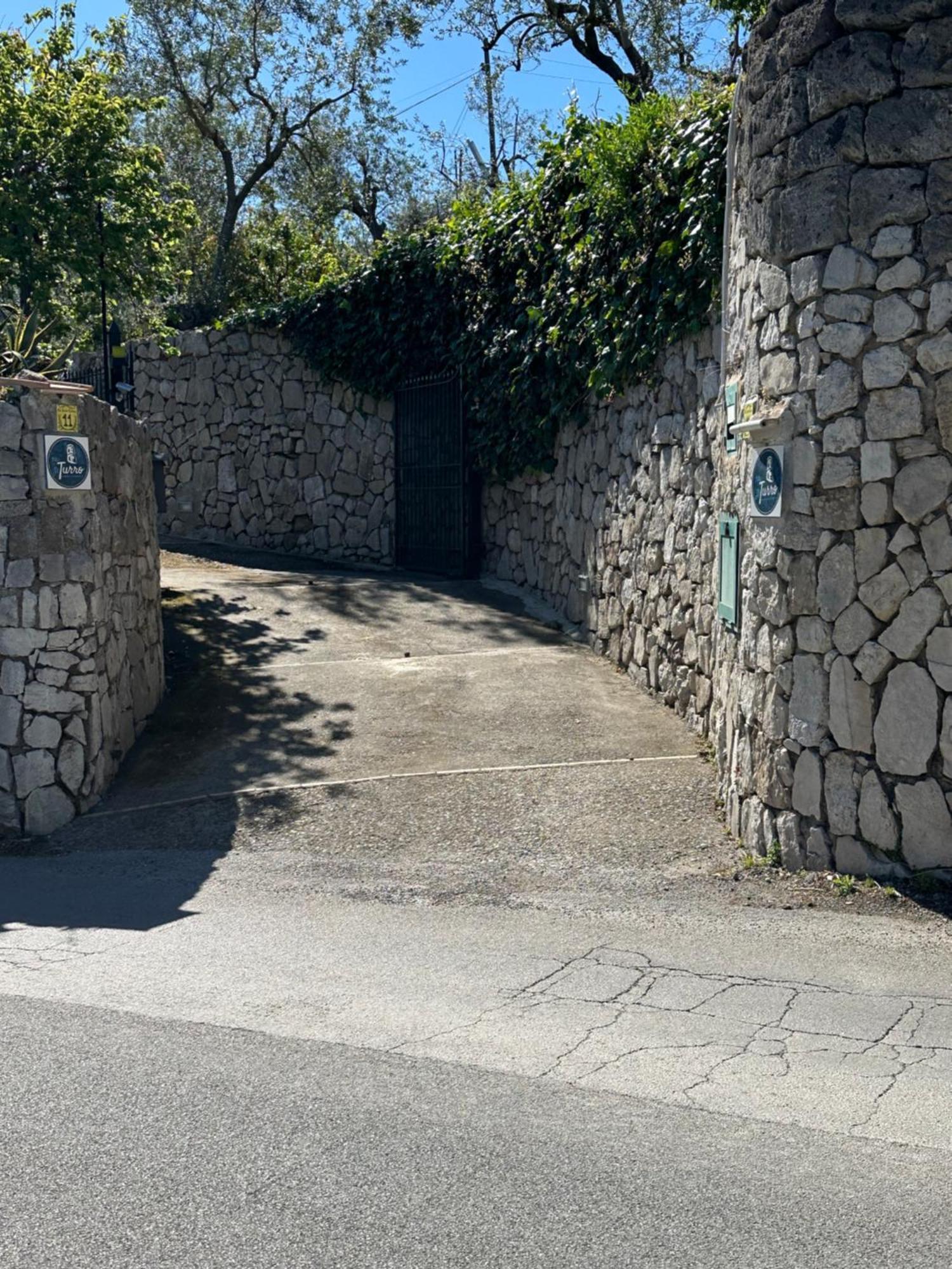 Villa Il Turro Massa Lubrense Exterior foto