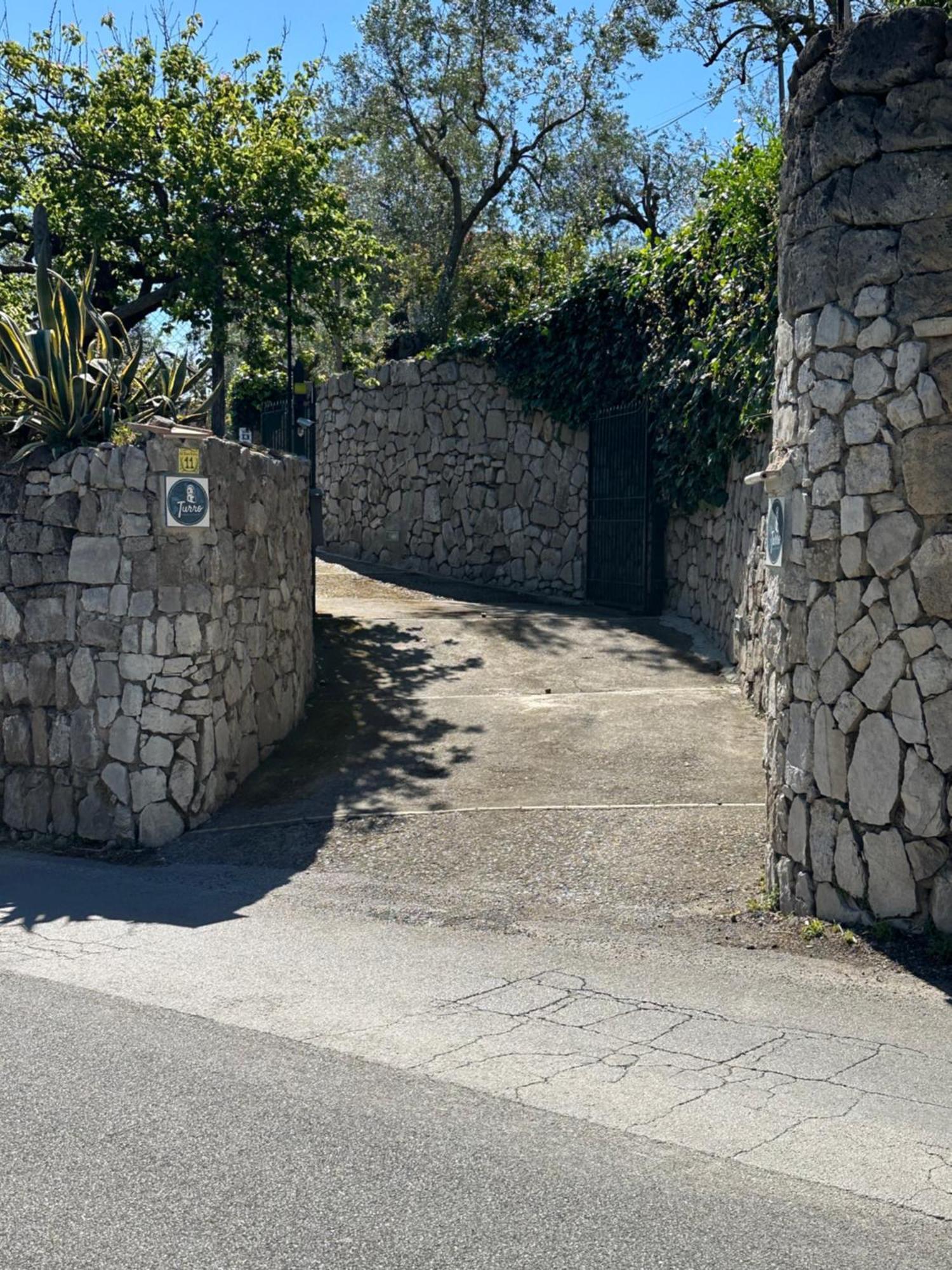 Villa Il Turro Massa Lubrense Exterior foto